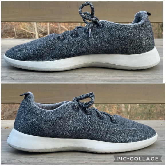 Allbirds Wool Runners Natural Grey Shoes size 13 - Picture 10 of 16